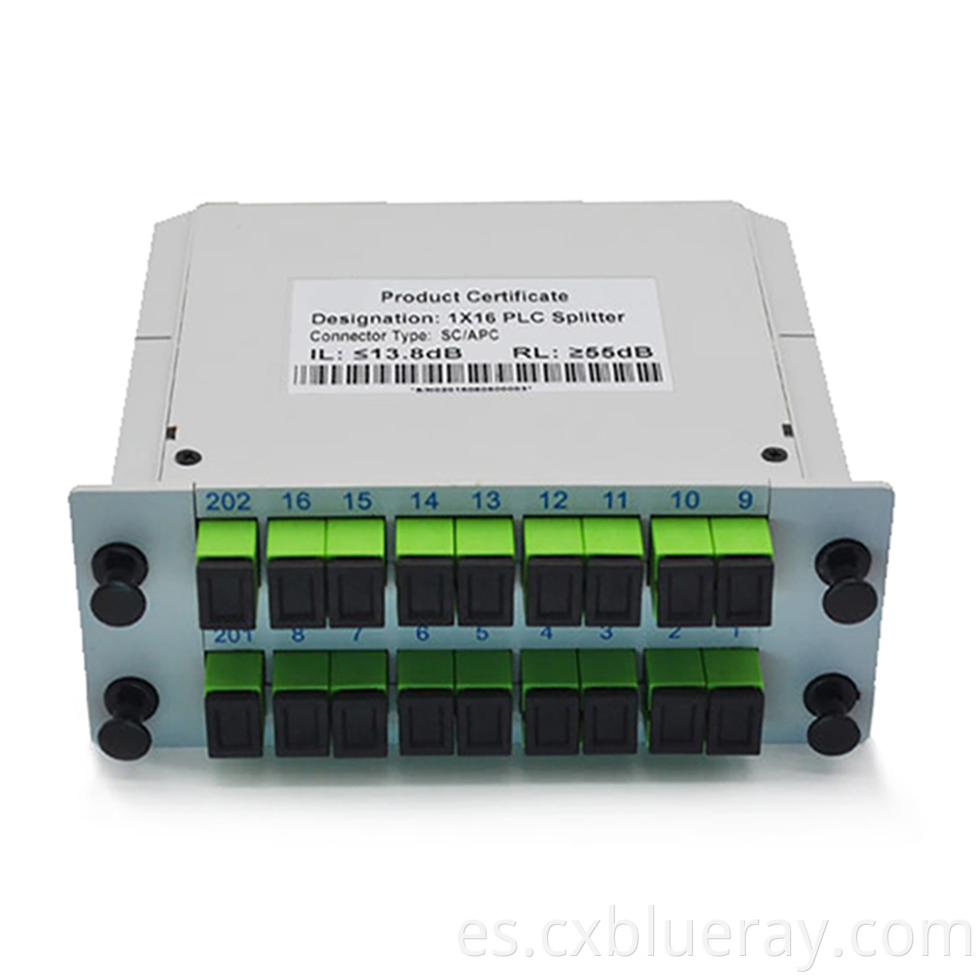 Sc Optical Fiber Plc Splitter